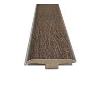 Solid Laminate/Wood Flooring MDF Threshold Strip T Bar 2 Modern Oak Colours (2.4m, Charleston Oak)
