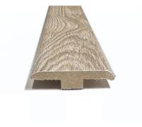 Solid Laminate/Wood Flooring MDF Threshold Strip T Bar 2 Modern Oak Colours (2.4m, Mississippi Oak)