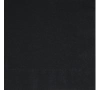 Solid Luncheon Napkins | Midnight Black Color Theme | 50ct