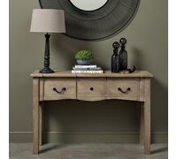 Solid Mango Wood 1 Drawer Console- Copgrove