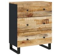 (solid mango wood, 1 pcs) vidaXL Sideboard Highboard Storage Cabinet Cupboard Side Cabinet Organiser
