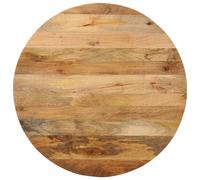 vidaXL Table Top Ø 90x2.5 cm Round Solid Wood Mango