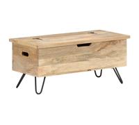 Solid Mango Wood Chest Home Storage Trunk Box Case Hall Bench Cabinet vidaXL