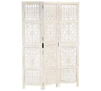 Solid Mango Wood Hand Carved 3/5-Panel Divider Furniture Multi Colours vidaXL