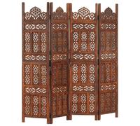 Solid Mango Wood Hand carved Room Divider Multi Colours Multi Sizes vidaXL