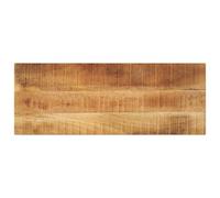 Solid Mango Wood Replacement Tabletop Sturdy Rustic Finish Smooth Easy-Clean Surface Ideal for Dining Kitchen or Crafting Projects - Versatile and Durable