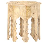 Solid Mango Wood Side Table End Coffee Tea Living Room Furniture vidaXL