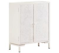 Solid Mango Wood Sideboard Wooden Side Carved Cabinet Storage Cupboard vidaXL