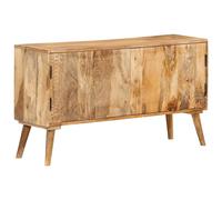 Solid Mango Wood Sideboard Wooden Storage Console Cabinet Display Table vidaXL