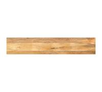 Solid Mango Wood Tabletop - Rustic Multifunctional Replacement Surface Easy to Clean - Ideal for Dining Room and Kitchen