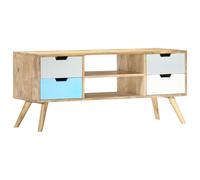 Solid Mango Wood TV Cabinet Bedroom Living Room Sideboard Lowboard vidaXL