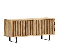 Solid Mango Wood TV Cabinet HiFi Media Entertainment Centre Lowboard vidaXL