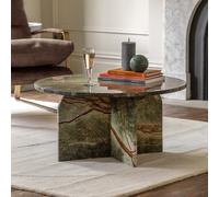 Solid Marble Ember Coffee Table - Amalfi - Caspian House