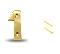 SOLID METAL BRASS HOUSE NUMBERS, Front Door Home 0 1 2 3 4 5 6 7 8 11