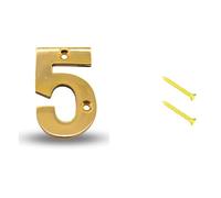 SOLID METAL BRASS HOUSE NUMBERS, Front Door Home 0 1 2 3 4 5 6 7 8 15