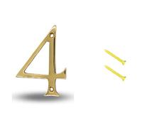 SOLID METAL BRASS HOUSE NUMBERS, Front Door Home 0 1 2 3 4 5 6 7 8 24