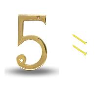 SOLID METAL BRASS HOUSE NUMBERS, Front Door Home 0 1 2 3 4 5 6 7 8 25
