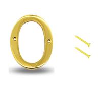 SOLID METAL BRASS HOUSE NUMBERS, Front Door Home 0 1 2 3 4 5 6 7 8 30