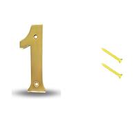 SOLID METAL BRASS HOUSE NUMBERS, Front Door Home 0 1 2 3 4 5 6 7 8 31