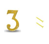 SOLID METAL BRASS HOUSE NUMBERS, Front Door Home 0 1 2 3 4 5 6 7 8 33
