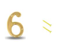 SOLID METAL BRASS HOUSE NUMBERS, Front Door Home 0 1 2 3 4 5 6 7 8 36