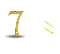 SOLID METAL BRASS HOUSE NUMBERS, Front Door Home 0 1 2 3 4 5 6 7 8 37