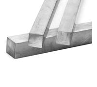 Solid metal flat bar, 1pcs 304 Stainless Steel Square Plate Bar(15x15mm Length 100mm)