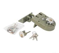 Solid Metal Mortise Lock With Automatic Locking Function For Duty Doors Featuring Anti Violence Bolt For Left And Right Open Cabinets(Opens On The Right)