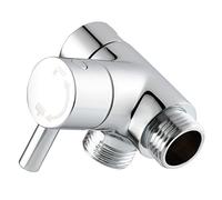 Solid Metal Shower Arm Diverter for T Shape Adapter Connector Bathroom Facilities Replacement Part for Home Office Hotel Shower Replacement Parts Diverter