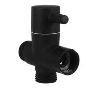 Solid Metal Three Way Shower Diverter Valve Copper G1/2 Threaded Mount | Heat-resistant Sturdy Copper Material, Precise Water Flow Regulation, Modern Sl esign for Bathroom Use