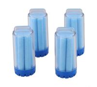 Solid Mop Cloths for ECOVACS Robot Vacuum Efficient Cleaning Pure Water Long Lasting Up to 30 Days Fresh Aroma Blue 4 Pieces Compatible with for DEEBOT N30 N30 PRO f