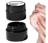 Solid Nail Glue Gel for Press on Nails,Long Lasting Strong Adhesion False Nail Glue | Non-stick Hands Hard Gel Solid Nail Glue Gel 10ml for Nail Tips Clear