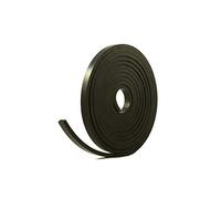 Solid Neoprene Black Rubber Strip 12mm wide x 10mm thick x 5m long
