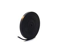 Solid Neoprene Black Rubber Strip 12mm wide x 8mm thick x 5m long