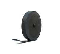 Solid Neoprene Black Rubber Strip 30mm wide x 5mm thick x 5m long