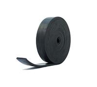 Solid Neoprene Black Rubber Strip 40mm wide x 8mm thick x 5m long