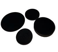 Solid Neoprene Rubber Disc - Size; 38mm Diameter x 4mm Thk