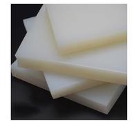 Solid Neoprene Rubber Sheet, 4PCS Solid Block White Pad Square Durable Resilience Cushion Anti-Vibration Good Toughness
