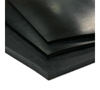 Solid Neoprene Rubber Sheet, Gasket Material - Various Sizes - 4mm Thick (4mm Thick - 150mm x 150mm)