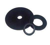 Solid Neoprene Rubber Washer Pick Your Own Size - Size; 6mm Thick - 22mm Inside Diameter x 44mm Outside Diameter