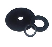 Solid Neoprene Rubber Washer - Size; 2mm Thick - 28mm Inside Diameter x 50mm Outside Diameter