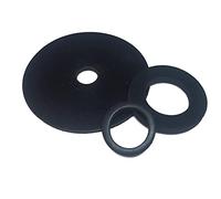 Solid Neoprene Rubber Washer - Size; 3mm Thick - 22mm Inside Diameter x 42mm Outside Diameter
