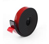 Solid Neoprene Strip with Self-Stick Adhesive for Sealing, Crafting, Floor Edging, Anti-Vibration, and DIY Project Supplies 2m W:30mm