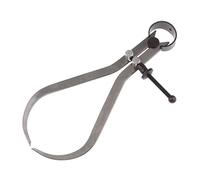 Solid Nut Outside Spring Caliper, Carbon Steel, Flat Leg, 0-6''/8''/10''/12" 250mm