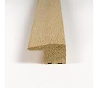 Solid Oak 15mm L Section End Cap Wood Floor Moulding 900mm Trim Unfinished