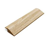 Solid Oak 18mm 'R Section' Ramp Door Bar Threshold 0.9m Unfinished Oak can be Stained a Different Colour