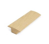 Solid Oak 18mm T Section Door Bar Threshold Moulding Pre Finished or Un Finished 900mm Trim (Un Finished (can be Stained a Different Colour) Oak 1.8m)