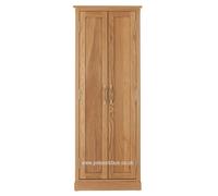 Solid Oak Bookcase Sideboard TV Unit Cupboard Nest Coffee & Dining Table-Monaco