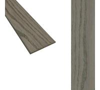 Solid Oak Flat Threshold Transition Door Bar 70mm Wide x 6mm Thick - For Solid, Engineered & Laminate Flooring. 0.9m, 1.1.0m, 1.8m or 2.7m Lengths. (Medium Grey Oak, 1.10m)