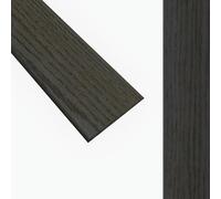 Solid Oak Flat Threshold Transition Door Bar 70mm Wide x 6mm Thick - For Solid, Engineered & Laminate Flooring. 0.9m, 1.1.0m, 1.8m or 2.7m Lengths. (Dark Grey Oak, 0.9m)